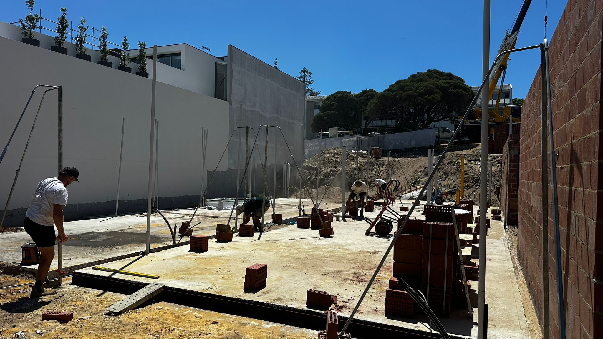Avonmore Terrace Cottesloe double rendered three-storey build photo 1